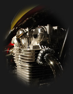 belles becanes moteur d'une cylindrée