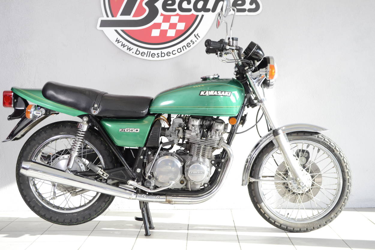 Kawasaki 650 KZ B de 1977 d'occasion - Motos anciennes de collection