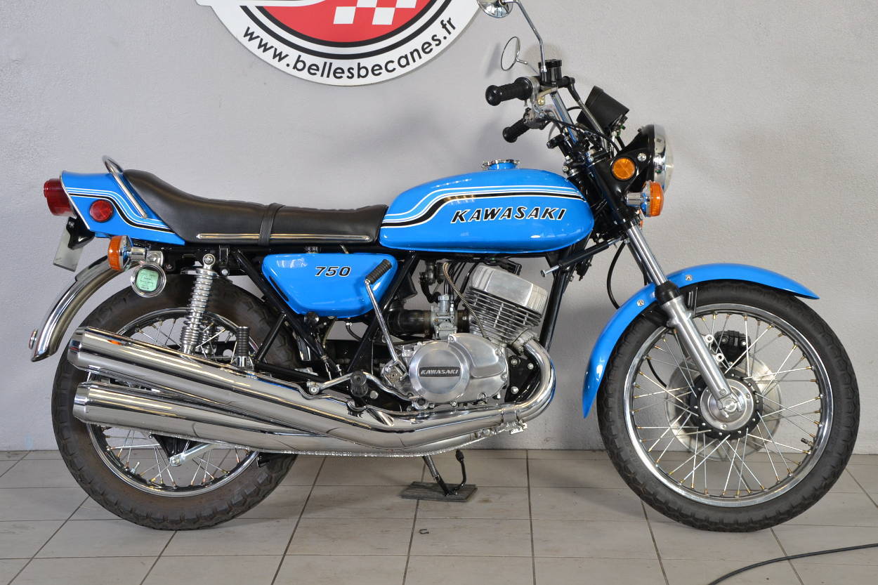 Kawasaki 750 H2 Bleue (8)