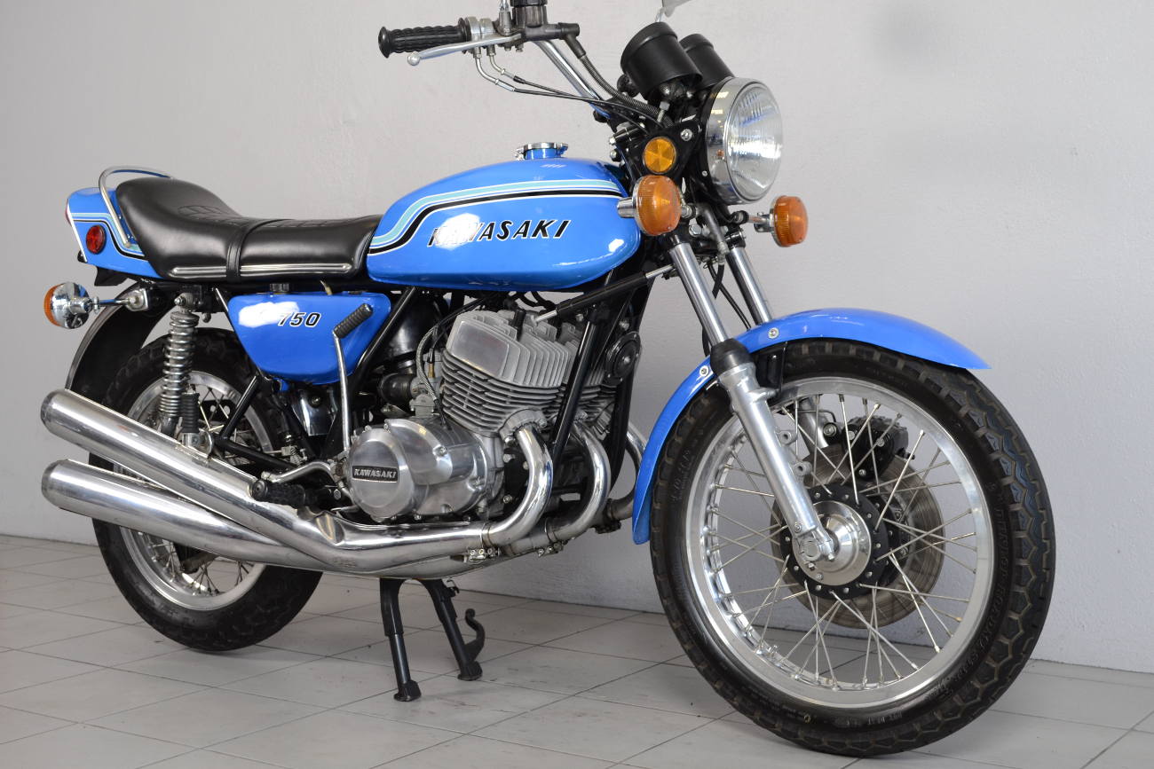 Kawasaki 750 H2 de 1972 d'occasion - Motos anciennes de ...