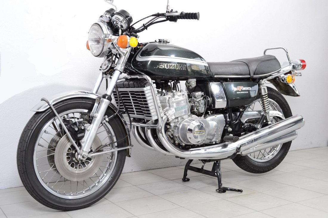 Chrome Radiator Crash Bar Guard For Suzuki GT750 L M A B – Aftermarket Part