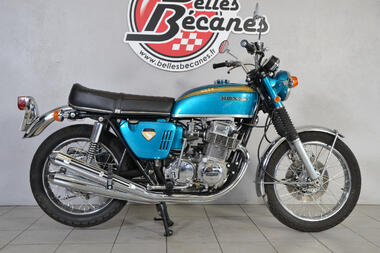 Honda CB750 sandcast bleu (5)