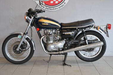 Yamaha XS 650 Bleue (2)