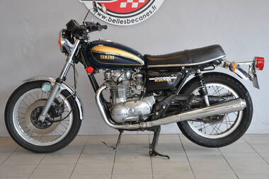 Yamaha XS 650 Bleue (2)